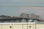 Freight transfer on Huey Long Bridge